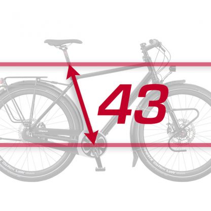 43 cm