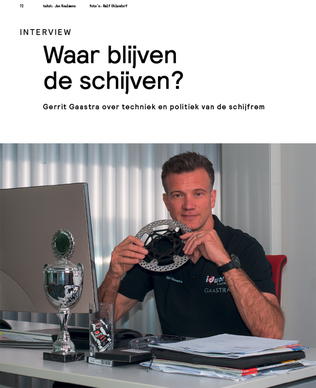 Interview Gerrit Gaastra: Waar blijven de schijven?