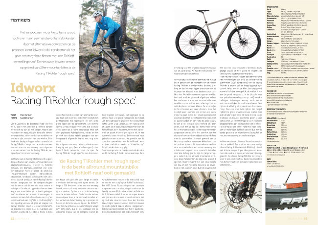 Test idworx Racing TiRohler rough spec: … de beste allround mountainbike met Rohloff-naaf ooit gemaakt!