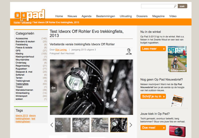 Test Idworx Off Rohler Evo: <br />„Verbeterde versie trekkingfiets Idworx Off Rohler“