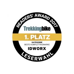 Trekkingbike Readers’ Award: idworx wieder „Beste Komplettradmarke“