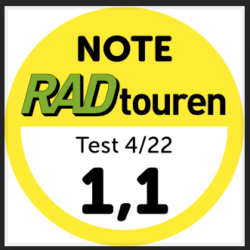 Bestnote und Top Produkt für unseren idworx All Rohler Ti in "Radtouren" 04/22