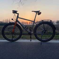 Nog even een rondje voor zonsondergang! Blijft genieten op mijn Idworx BLT. Hans. idworx BLT