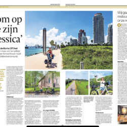 Jessica met haar oPinion BLT.