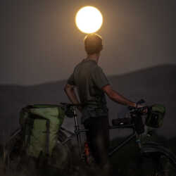 I’m in Ushuaia, Tierra del Fuego!
I’ve cycled 12,000kms through six countries crossing mountains, deserts and 1200 kms of the Carretera Austral.
I carried 35 kgs in total comfort. The bike handled beautifully throughout the entire journey!
An amazing trip… and it all started with you saying… no telling!… me that the Opinion BLT was the only bike to do this one and you were absolutely right! opinion BLT